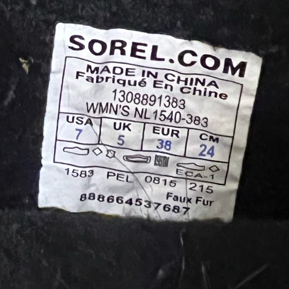 Sorel Joan of the Arctic Winter Duck Boots fur insulated warm cozy - Picture 12 of 13